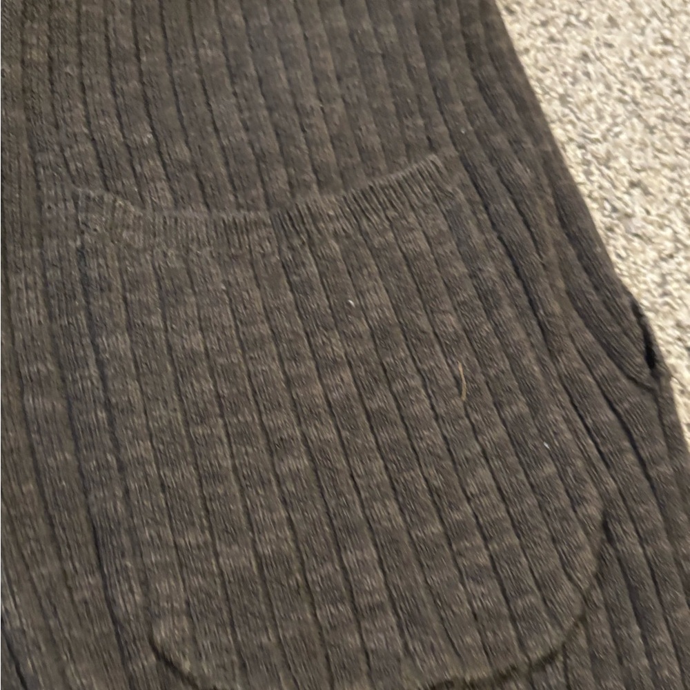 Mod Ref Dark Brown Ribbed Pants - image 4